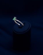 Nero Diamond Zümrüt Yüzük - Görsel 2